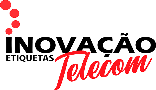 Logo inovação etiquetas